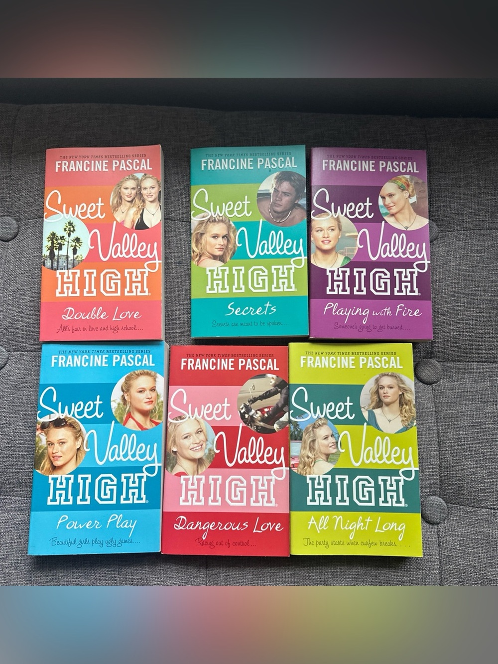 Double Love Sweet Valley High 6 Book Lot Francine Pascal  Kate William 2008